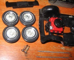 MPC 1967 Pontiac Bonneville HT Annual Kit Rough Builder Parts Lot Used Orig 67