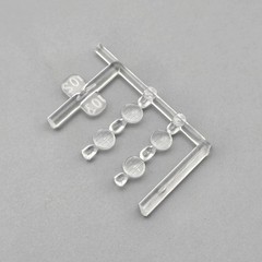 Monogram 1/25 1959 59 Cadillac Eldorado Parts Kitbash Clear Headlight Lenses