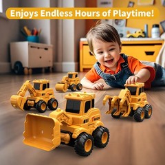 Olbyefly Construction Toys for 2 3 4 5 6 + Year Old 7.8 x 3.7 x 4.7 inches