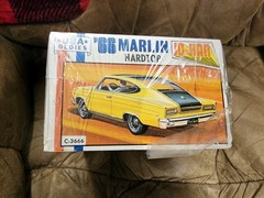 Sealed Vintage JO-HAN 1966 AMC Marlin Model Kit NIB