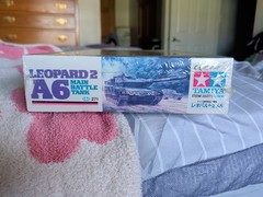 TAMIYA #35271 LEOPARD 2 A6 1/35 Scale Main Battle Tank, New In Box Dated 2004