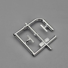 Moebius 1/25 1970 Ford F-350 Parts Kitbash Chrome Hood Badges #112 #113