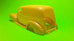 40 Ford Sedan Delivery Van 1940 1/25 Hood Body Glass Interior Chrome Bumpers Lot
