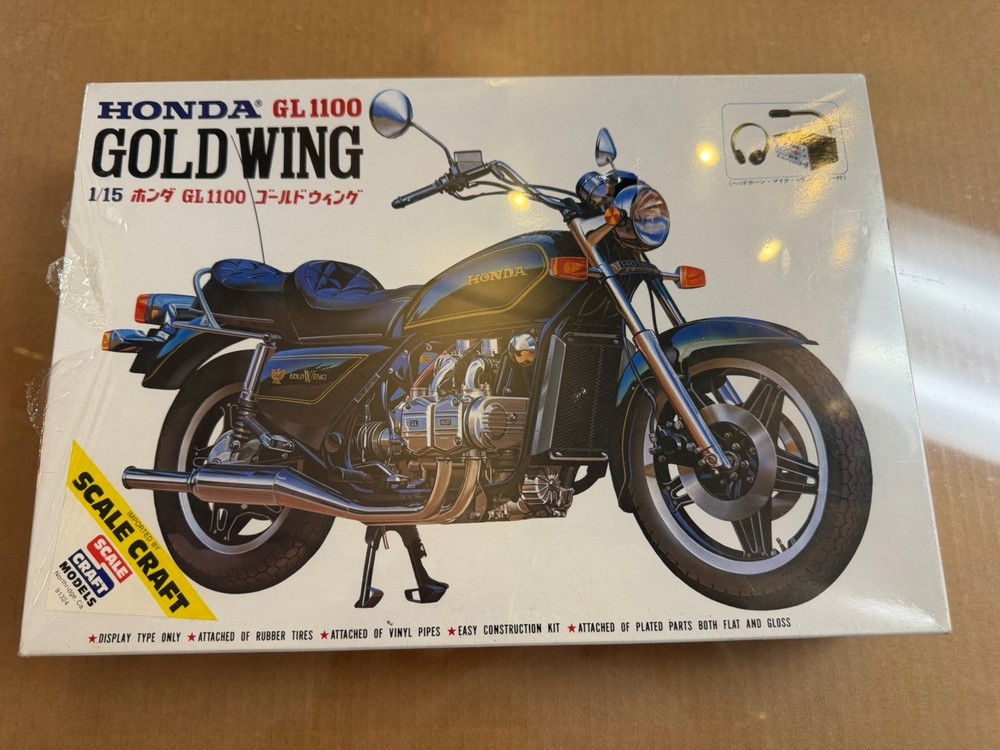 Honda Fujimi GoldWing GL1100 1/15 Model Kit Static Made In Japan Series 6