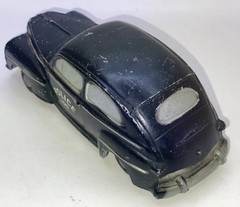 RARE FRICTION 1948 Ford POLICE 100 Sedan Promo MASTER-CASTER 1/25 Black VG-FN