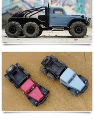 FMS 1/18 Atlas 6X6 Crawler RTR Waterproof Remote Control CarOff Road RC Blue