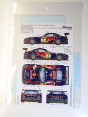 LB Production 1/24 Scale Merc AMG GT3 Evo Team Verstappen NLS 2026 Decal Sheet