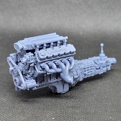 Dodge Viper ZB II 1/24 1/25 Model Engine