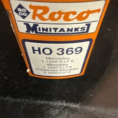 Roco Minitanks (NEW) 1/87 WWII German Mercedes L1500 LF8 Fire Truck Lot #2524K