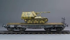 Zimi 35075 1/35 7.5cm PAK.40/1 Marder I &50 ton type SSy45 Flatcar 2 in 1