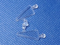 🌟 Vent Windows 1965 Ford F-100 1:25 Scale 1000s Model Car Parts 4 Sale