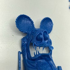REVELL ED “BIG DADDY ” ROTH BROTHER RAT FINK ON A BIKE MODEL TEST SHOT! RARE!