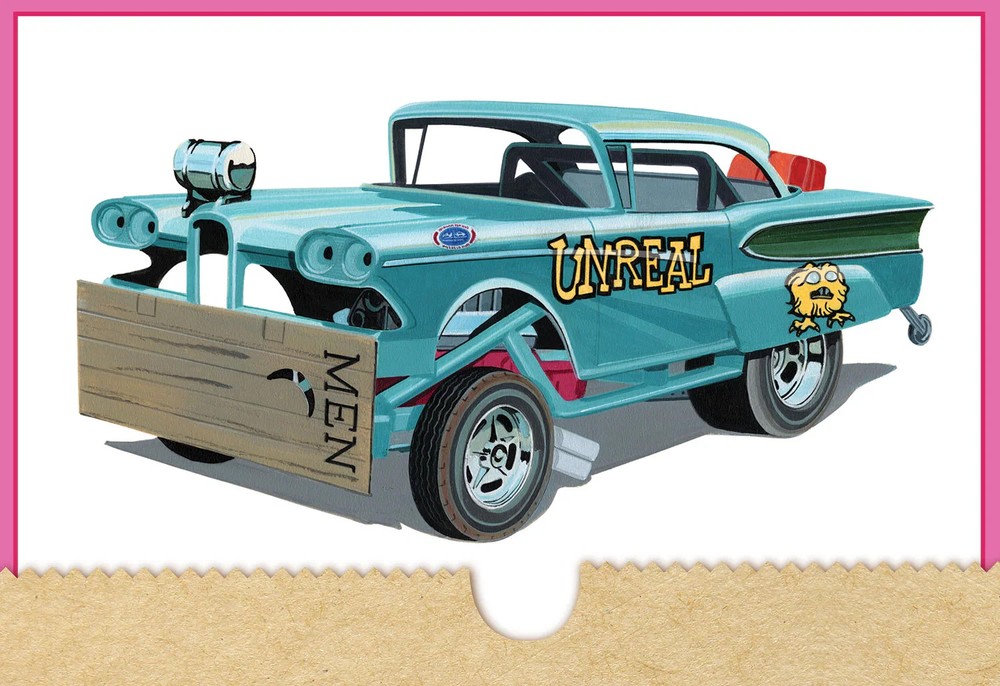 AMT 1321 ’58 Edsel Funny Car 1/25 model kit