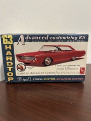 AMT ’63 Ford 500XL Hardtop Advanced Customizing Kit #6003 Factory Bagged Parts