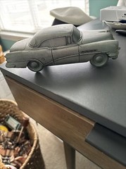 1954 Buick Roadmaster 2 Door Car 1974 Banthrico Bank Silver