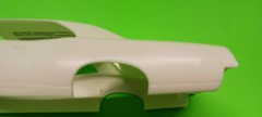67 1967 GTO Pontiac 1/25 MPC Bare Body Shell Model Car Part