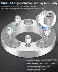 ECCPP 4PCS Change bolt pattern from 5×5 to 5×4.5 1 inch Wheel Adapters