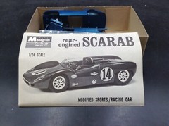 Monogram PC-124 #7 Scarab sports car 1965 issue 1/24 Model Car Mountain nib