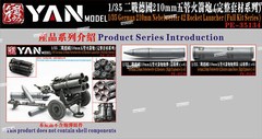 1/35 German Nevelwerfer 42 210mm Rocket Launcher w/HE Canisters PE Detail-up Set