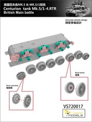 VESPID VS720017 1/72 Scale Centurion Tank Mk.5/1-4.RTR British Main Battle