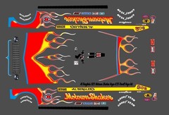 1/16 MOTOWN SHAKER 1973 VEGA FUNNY CAR DECAL/ATLANTIS/REVELL/POLAR LIGHTS