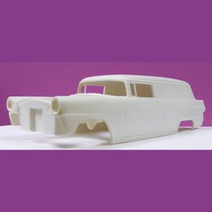 Jimmy Flintstone 1:25 scale 1956 Ford chopped sedan delivery body. NB101