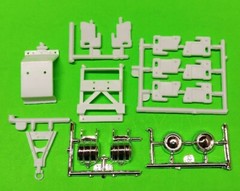 1978 Chevy Blazer Pulled Pork Pulldozer 1/24 Counter Weights Chrome Beer Keg