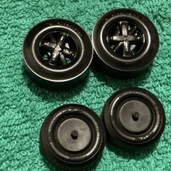 1 25 scale model parts 1957 Ford Hardtop Tire Set Only