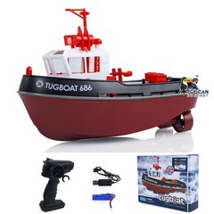 1/72 Heng Long 2.4G RC Tugboat Radio Controlled Towboat Powerful Dual Motor