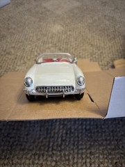 AMT Ertl 1953 Chevrolet Corvette Dealer Promo Car- Polo White #8732 New In Box