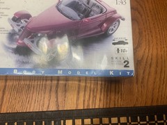 1998 Testors Plymouth Prowler. 1:43 Scale Metal Model Kit #136 ☆New Sealed Box