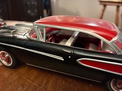 Vintage 1958? Edsel Pacer, 2-Door Built Plastic Model. 1/24