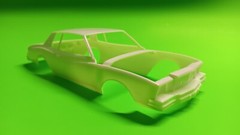 1980 Monte Carlo Class Action MPC 1/25 Body Hood Glass Chrome Grill Promo Style