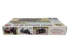 AIM Fan Model MV-650 Military Motorcycle 1/35 Scale Model Kit NOS Ukraine