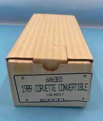 1989 Chevrolet Corvette Convertible Black Dealer Promo 6063EO New In Box!