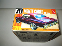 NEW AMT 1/25TH 1970 MONTE CARLO SS454 KIT #928/12
