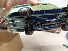 Model Junkyard/parts Plastic , Nice Custom Race Car Lot Of 5 Street Surf Rods