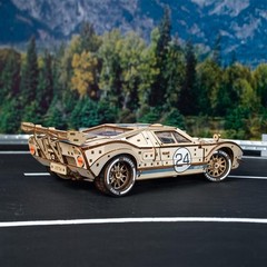 UGEARS UGT-24 Endurance Racer 3D Wooden Puzzles for Adults – Large,