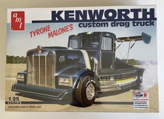 AMT 1157/06 Kenworth Tyrone Malone’s Custom Drag Truck Model Kit, 1/25 Sealed