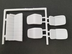 1966 Malibu SS FRONT & REAR SEATS for Revell Monogram 1:24 Model 66 Chevelle