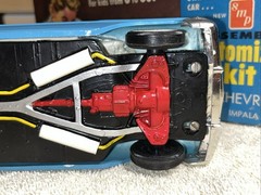VERY RARE!! Vintage SMP 1958 Chevrolet Impala CONVERTIBLE Model Car Kit. NICE!!