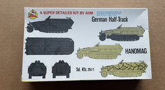 Esci AHM German Half Track Hanomag Sd.Kfz. 251/1 Kit #K554 1/72 New in Box