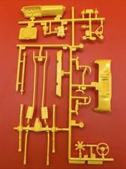 1971 Plymouth GTX Revell Dash Diff Exhaust Valance Fan Rad Model Parts 1:24 New
