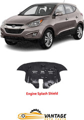 Front Engine Splash Shield under Cover Compatible with Hyundai Tucson 2016-2021