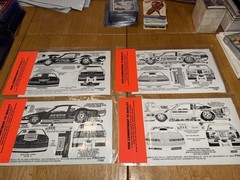 Lot of 33 SLIXX NHRA Waterslide Decal Sheets Funny Cars Dragsters Pro Stock NOS