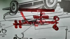 AMT 70 1970 Chevy Impala 1/25 Fire Chief Police Car Light Bar Amber Beacon