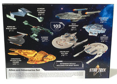 1:2500 AMT *STAR TREK* Adversaries & Allies Ship Set *MODEL KIT* MISB!