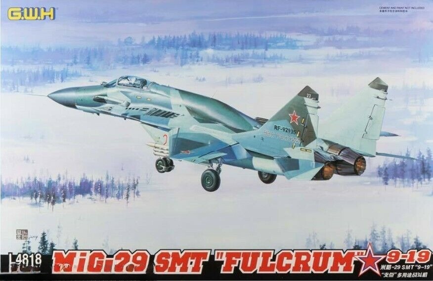 Great Wall 1/48 L4818 Mig-29 SMT “Fulcrum” 9-19 Top quality