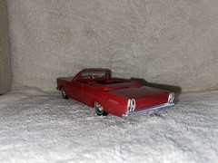 AMT 1965 Ford Galaxie 500 XL convertible 1:25 RED dealer promo 1/25 READ DESC