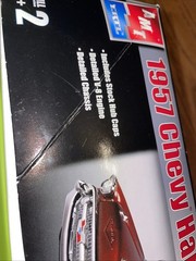 AMT Ertl 31543 1/25 Scale 1957 Chevy Hard Top Plastic Model Kit New Open Box